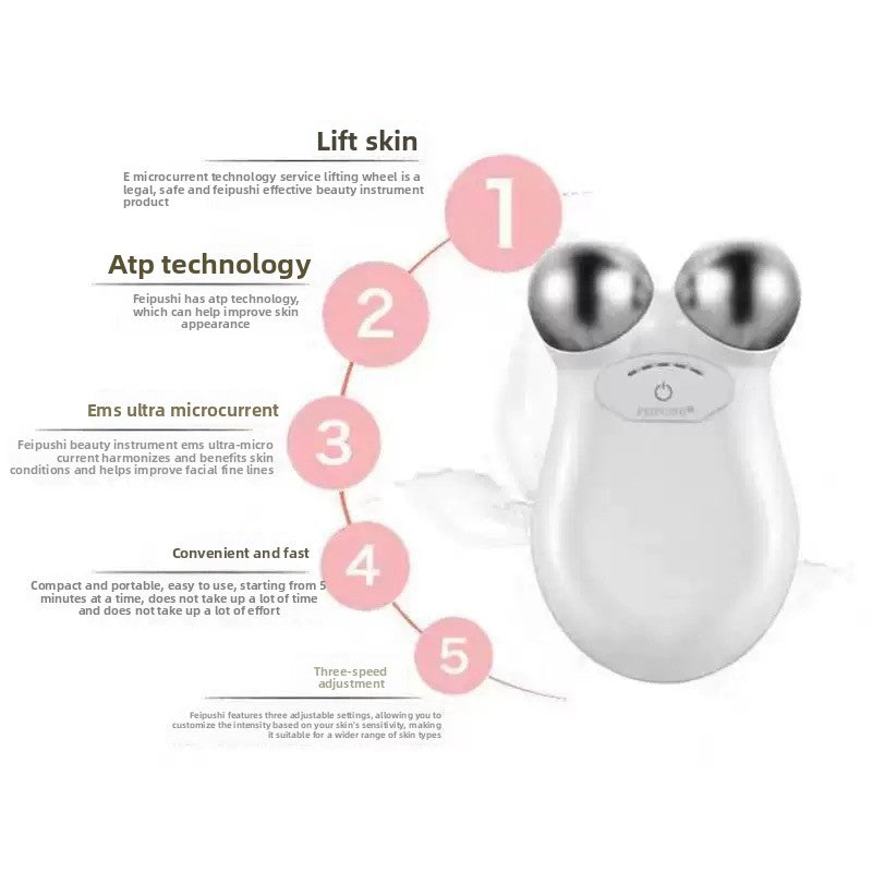 Microcurrent RF Beauty Massager Instrument